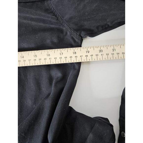 Pepe Jeans London Charcol Dark Denim Romper Jumpsuit Womes Size Small - Picture 5 of 7